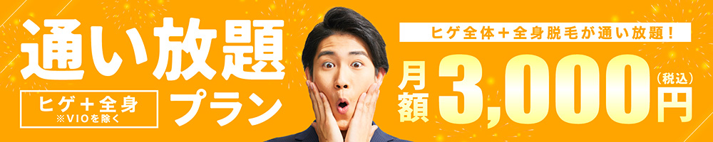 通い放題プラン 月額3,000円
